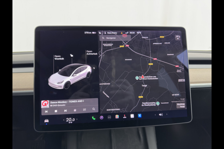 Tesla Model 3 Long Range AWD 75 kWh [3-Fase] {SOH-86%} (INCL-BTW)  Aut. *HEATPUMP | PANO | AUTO-PILOT | LUXURY-LEATHER | KEYLESS | FULL-LED | MEMORY-PACK | SURROUND-VIEW | DAB | CARPLAY | DIGI-COCKPIT | LANE-ASSIST | COMFORT-SEATS | 18"ALU*