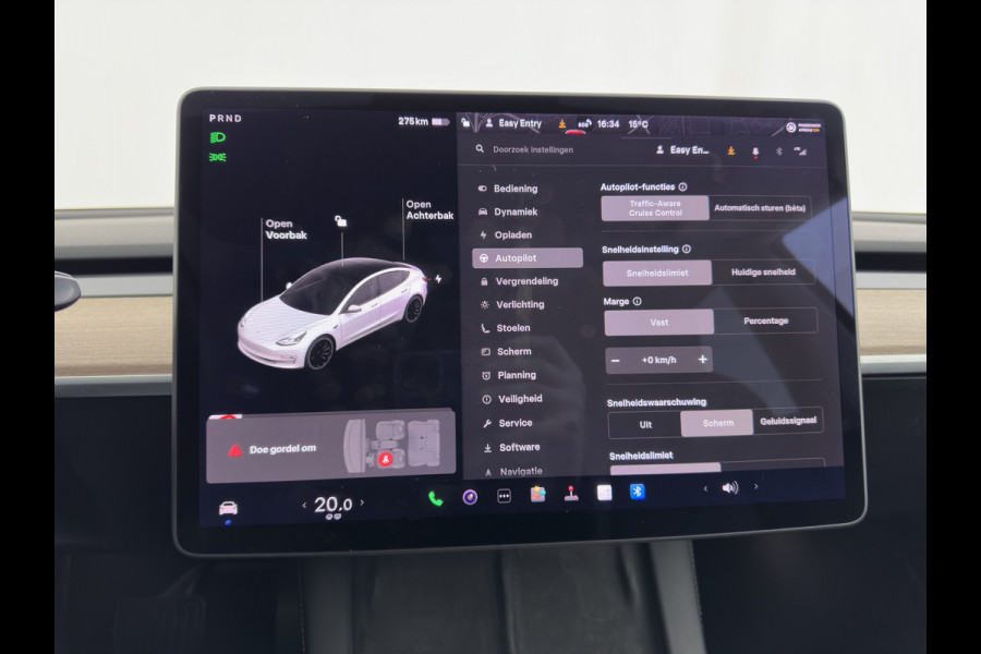 Tesla Model 3 Long Range AWD 75 kWh [3-Fase] {SOH-86%} (INCL-BTW)  Aut. *HEATPUMP | PANO | AUTO-PILOT | LUXURY-LEATHER | KEYLESS | FULL-LED | MEMORY-PACK | SURROUND-VIEW | DAB | CARPLAY | DIGI-COCKPIT | LANE-ASSIST | COMFORT-SEATS | 18"ALU*