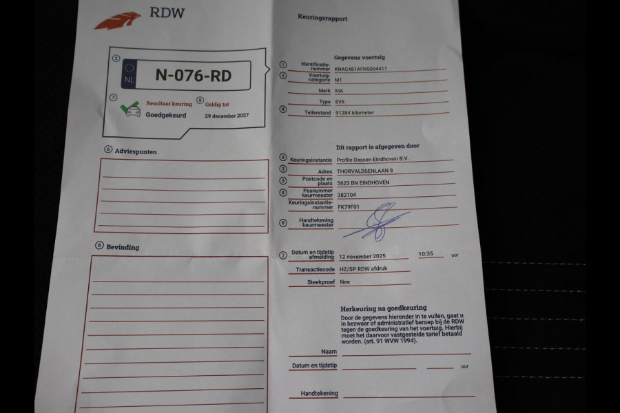 Kia Ev6 GT-LINE 77.4 kWh + SCHUIFDAK | MERIDIAN | HEAD-UP | STOELVENTILATIE | STOEL/STUURVERWARMING