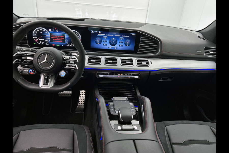 Mercedes-Benz GLE Mercedes-AMG 53 Hybrid 4MATIC+ Premium AMG Premium | Night Pakket | 22 Inch Velgen | Trekhaak | Panorama Schuif-Kanteldak. Inclusief 24 maanden Mercedes-Benz Certified garantie voor Europa.