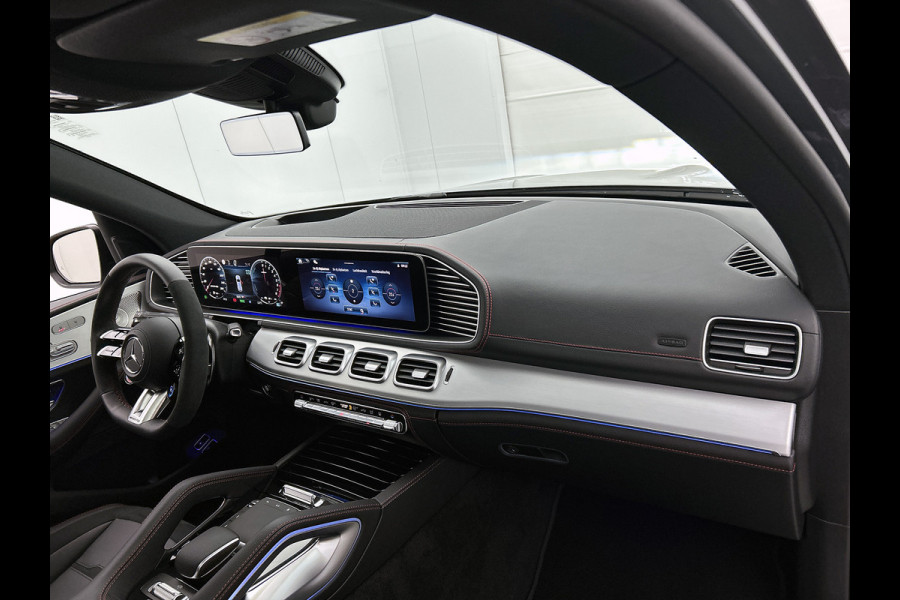 Mercedes-Benz GLE Mercedes-AMG 53 Hybrid 4MATIC+ Premium AMG Premium | Night Pakket | 22 Inch Velgen | Trekhaak | Panorama Schuif-Kanteldak. Inclusief 24 maanden Mercedes-Benz Certified garantie voor Europa.