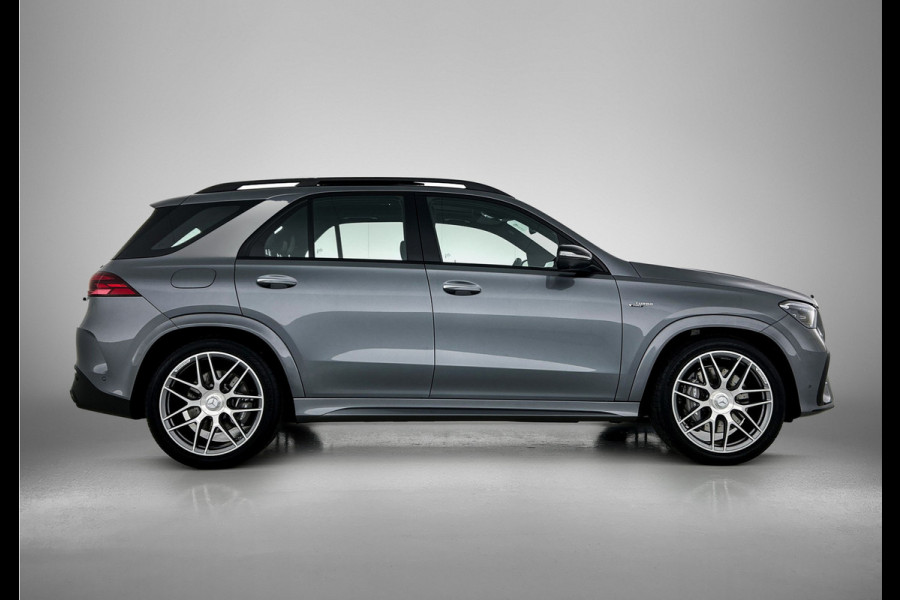 Mercedes-Benz GLE Mercedes-AMG 53 Hybrid 4MATIC+ Premium AMG Premium | Night Pakket | 22 Inch Velgen | Trekhaak | Panorama Schuif-Kanteldak. Inclusief 24 maanden Mercedes-Benz Certified garantie voor Europa.