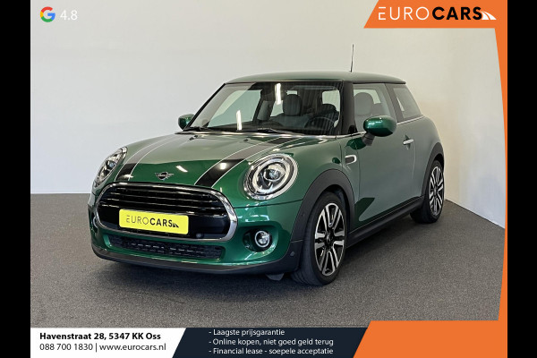 MINI Cooper 1.5 136pk Automaat Chili Serious Business | Climate Control | Harman Kardon | Navigatie | Full LED | 17" Rail Spoke Lichtmetalen Velgen | Parkeer sensoren V+A | Stoelverwarming