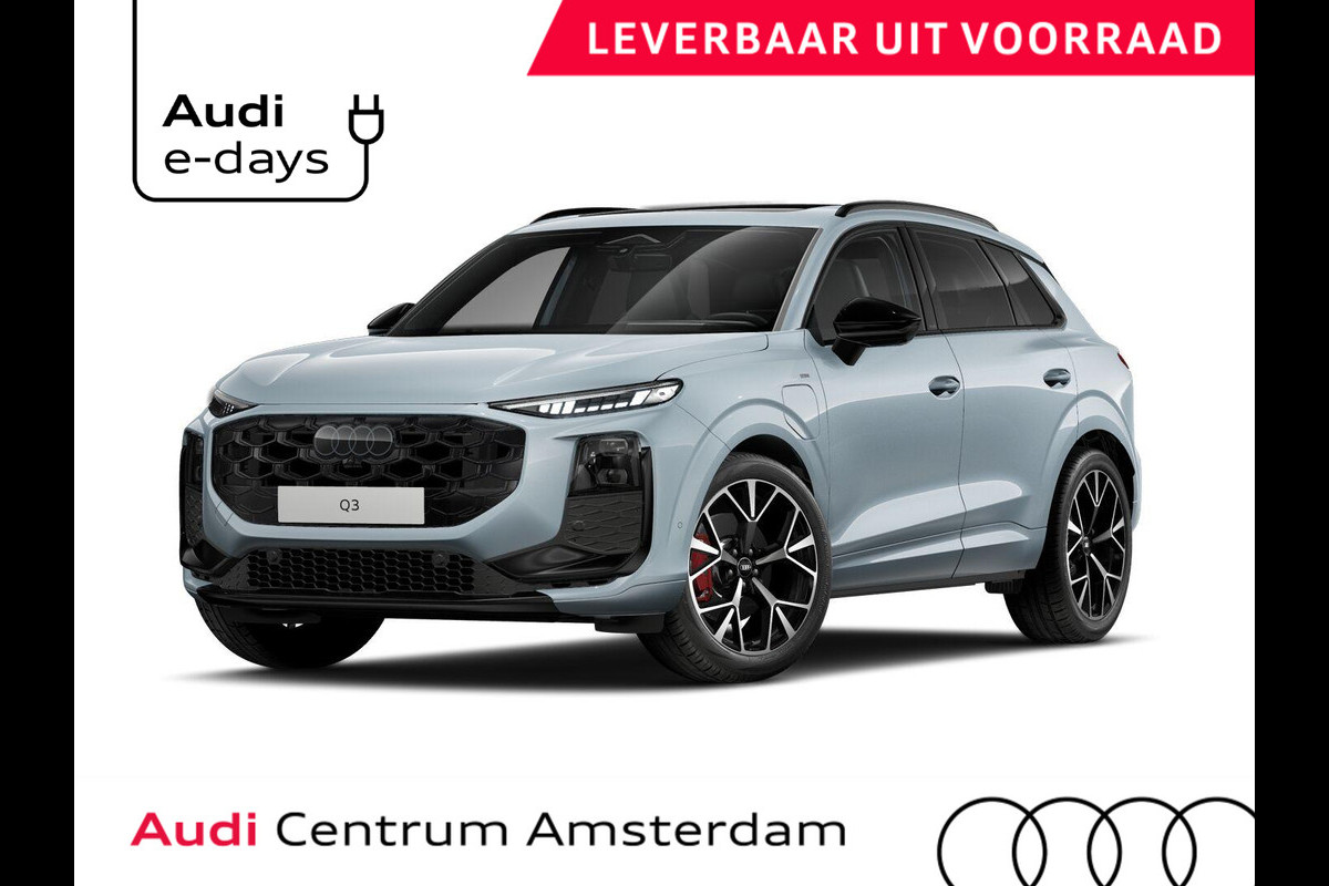 Audi Q3 S edition e-hybrid 272 pk | MMI experience pro | Glazen panoramadak | Techniekpakket pro | OLED achterlichten |