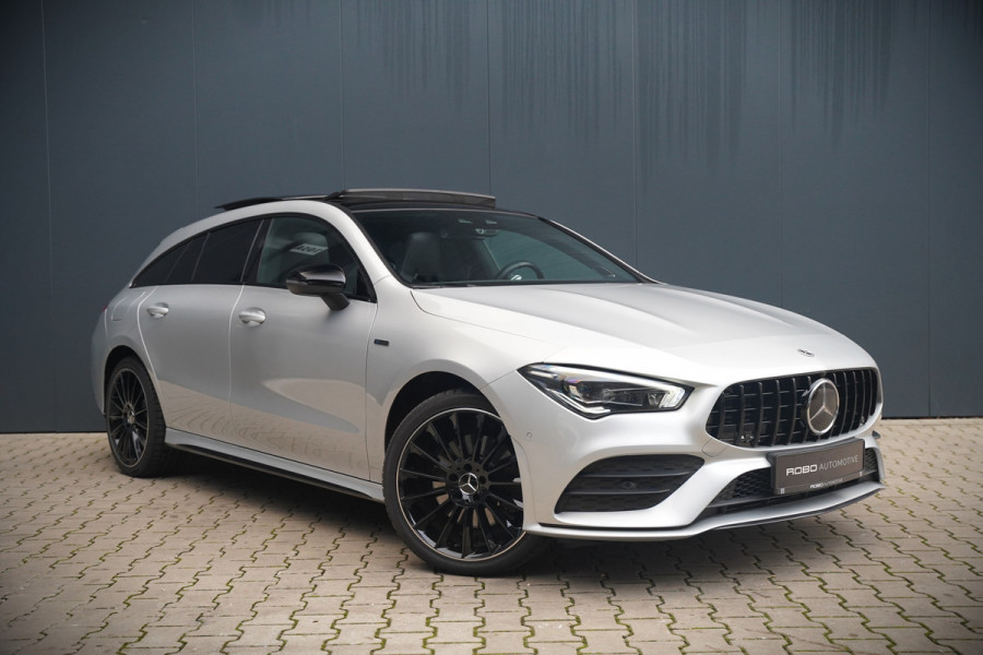 Mercedes-Benz CLA-Klasse Shooting Brake 250 e Edition | AMG Line | Panoramadak | Stoelverwarming | Camera | Keyless | Ambiance Verlichting | Cruise Control | Multibeam LED | BTW |