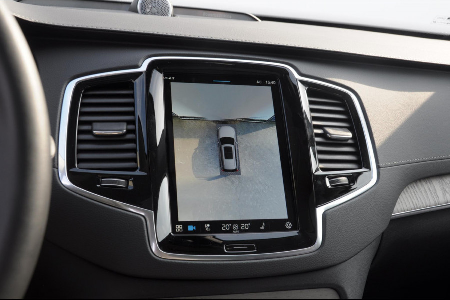 Volvo XC90 T8 455PK Recharge AWD Ultra Dark Long range / Luchtvering / Bowers & Wilkins/ Polestar Tuning / HEICO verlaging / Trekhaak / Head-up display / Stoelverwarming en ventilatie / Massagestoelen / Memory seats / Adaptive cruise control / 360 Camera /