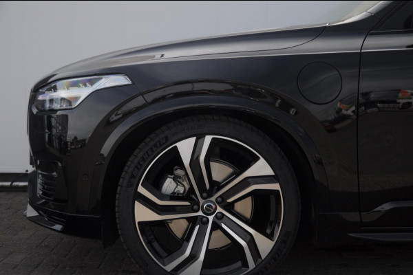 Volvo XC90 T8 455PK Recharge AWD Ultra Dark Long range / Luchtvering / Bowers & Wilkins/ Polestar Tuning / HEICO verlaging / Trekhaak / Head-up display / Stoelverwarming en ventilatie / Massagestoelen / Memory seats / Adaptive cruise control / 360 Camera /