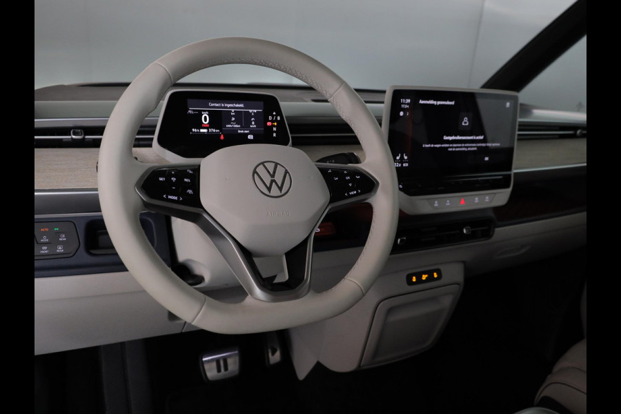 Volkswagen ID. Buzz Pro 77kWh 204PK | "Art Velours" bekleding | Elektrische trekhaak | Elektrische schuifdeuren | Matrix koplampen | Keyless entry | 360 graden camera |
