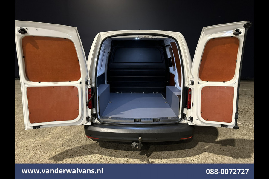 Volkswagen Caddy 2.0 TDI 102pk L1H1 Euro6 Airco | LED | Cruisecontrol | 1500kg Trekhaak Parkeersensoren, Zijdeur
