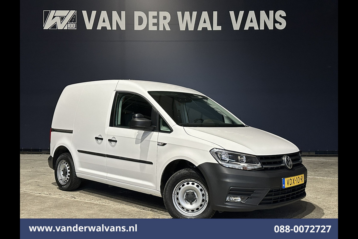 Volkswagen Caddy 2.0 TDI 102pk L1H1 Euro6 Airco | LED | Cruisecontrol | 1500kg Trekhaak Parkeersensoren, Zijdeur