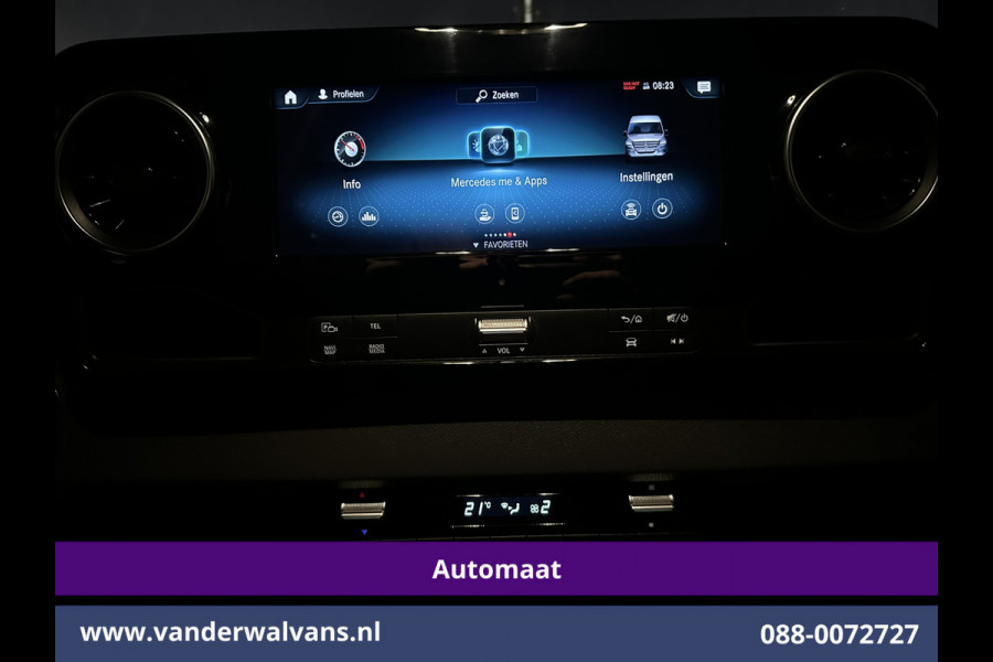 Mercedes-Benz Sprinter 315 CDI 150pk 9G-Tronic Automaat L3H2 Euro6 Airco | Camera | XXL MBUX | Navigatie | Apple Carplay Cruisecontrol, Android Auto, Bijrijdersbank, 3500kg Trekhaak