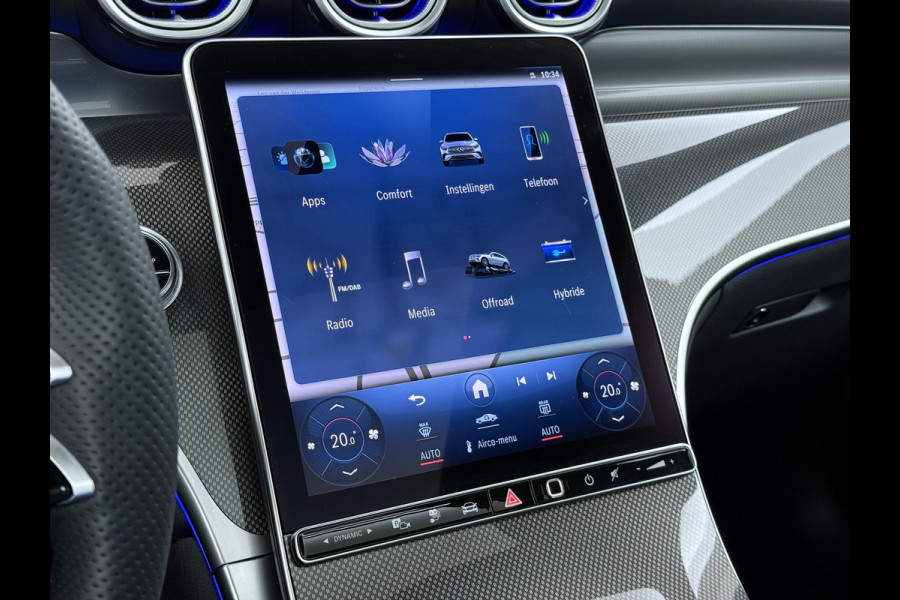 Mercedes-Benz GLC GLC 300 e 4M AMG Line | Luchtvering Achteras Trekhaak Burmester Head-Up Memory