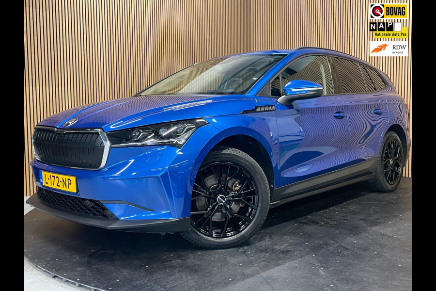 Škoda ENYAQ iV 60 First Edition|TREKHAAK|ELEK. INTERIEUR|STOEL- ,STUURVERW.|ACC|CARPLAY|CAMERA|NAVI|INCL. BTW|1e EIG.|NL- AUTO|
