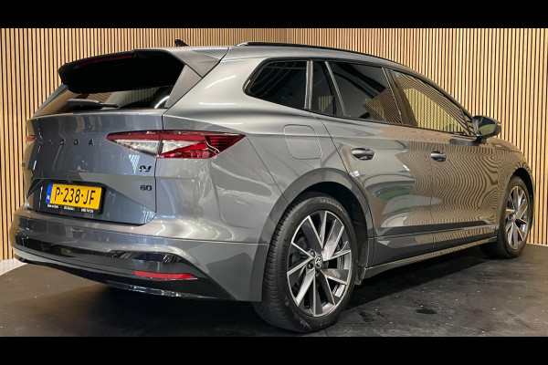 Škoda ENYAQ iV 60 SPORTLINE|TREKHAAK|AMBIENT LIGHT|KUIPSTOEL|CARPLAY|CAMERA|ACC|STUURVERW.|INCL.BTW|NL-AUTO|1e EIG.|NAP|