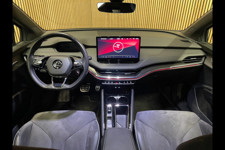 Škoda ENYAQ iV 60 SPORTLINE|TREKHAAK|AMBIENT LIGHT|KUIPSTOEL|CARPLAY|CAMERA|ACC|STUURVERW.|INCL.BTW|NL-AUTO|1e EIG.|NAP|