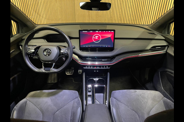 Škoda ENYAQ iV 60 SPORTLINE|TREKHAAK|AMBIENT LIGHT|KUIPSTOEL|CARPLAY|CAMERA|ACC|STUURVERW.|INCL.BTW|NL-AUTO|1e EIG.|NAP|