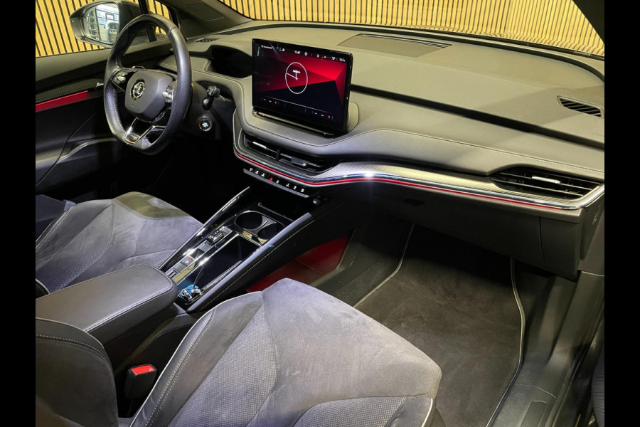 Škoda ENYAQ iV 60 SPORTLINE|TREKHAAK|AMBIENT LIGHT|KUIPSTOEL|CARPLAY|CAMERA|ACC|STUURVERW.|INCL.BTW|NL-AUTO|1e EIG.|NAP|