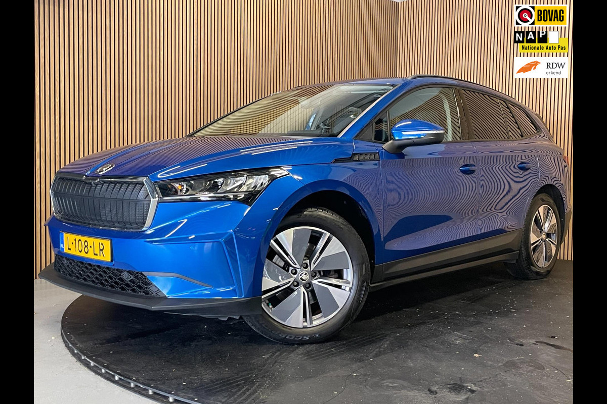 Škoda ENYAQ iV 60|1/2 LEDER|STOELVERW.|ACC|CARPLAY|CAMERA|NAVI|NL-AUTO|NAP|INCL.BTW|1e EIG.|