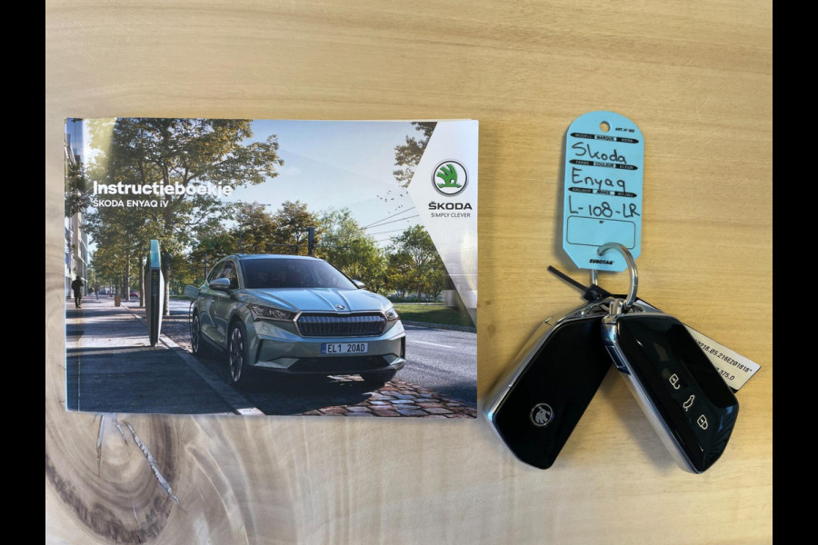 Škoda ENYAQ iV 60|1/2 LEDER|STOELVERW.|ACC|CARPLAY|CAMERA|NAVI|NL-AUTO|NAP|INCL.BTW|1e EIG.|