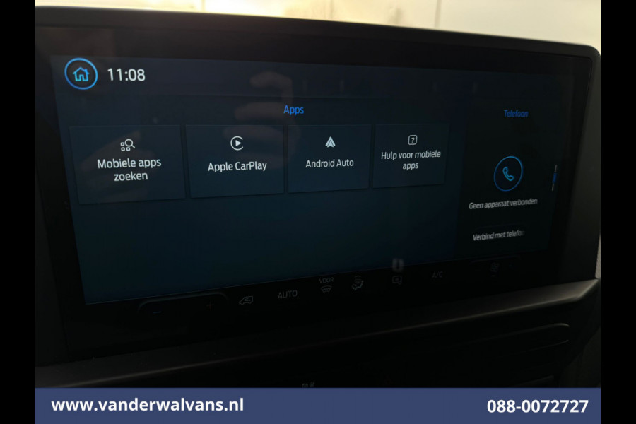Ford Transit Custom 2.0 TDCI 136pk L2H1 Euro6 ** Airco | Camera | Apple Carplay | LED | Cruisecontrol | Verwarmde voorruit Android Auto, Parkeersensoren, Bijrijdersbank, 2800kg trekvermogen