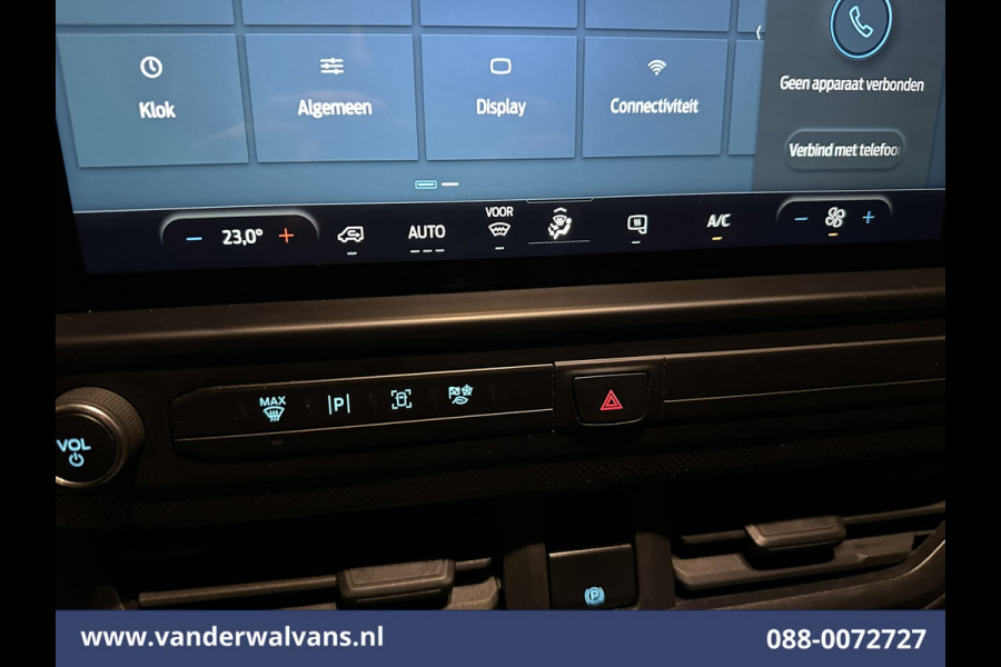 Ford Transit Custom 2.0 TDCI 136pk L2H1 Euro6 ** Airco | Camera | Apple Carplay | LED | Cruisecontrol | Verwarmde voorruit Android Auto, Parkeersensoren, Bijrijdersbank, 2800kg trekvermogen