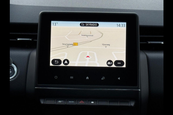 Renault Clio 1.0 TCe Intens, NAVIGATIE, climaat controle, digitaal cockpit, sensoren, 1/2 lederen sportinterieur, luxe uitvoering