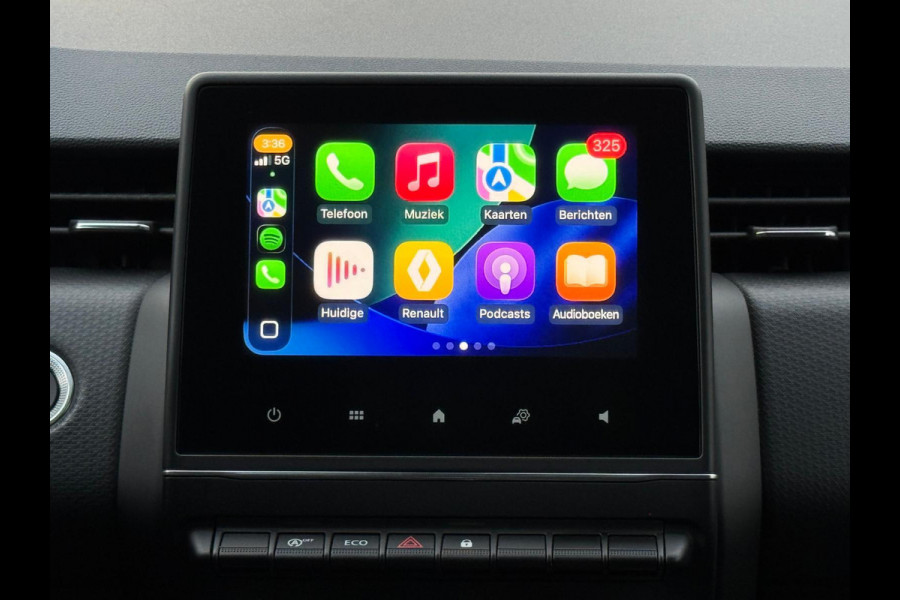 Renault Clio 1.0 TCe Intens, NAVIGATIE, climaat controle, digitaal cockpit, sensoren, 1/2 lederen sportinterieur, luxe uitvoering