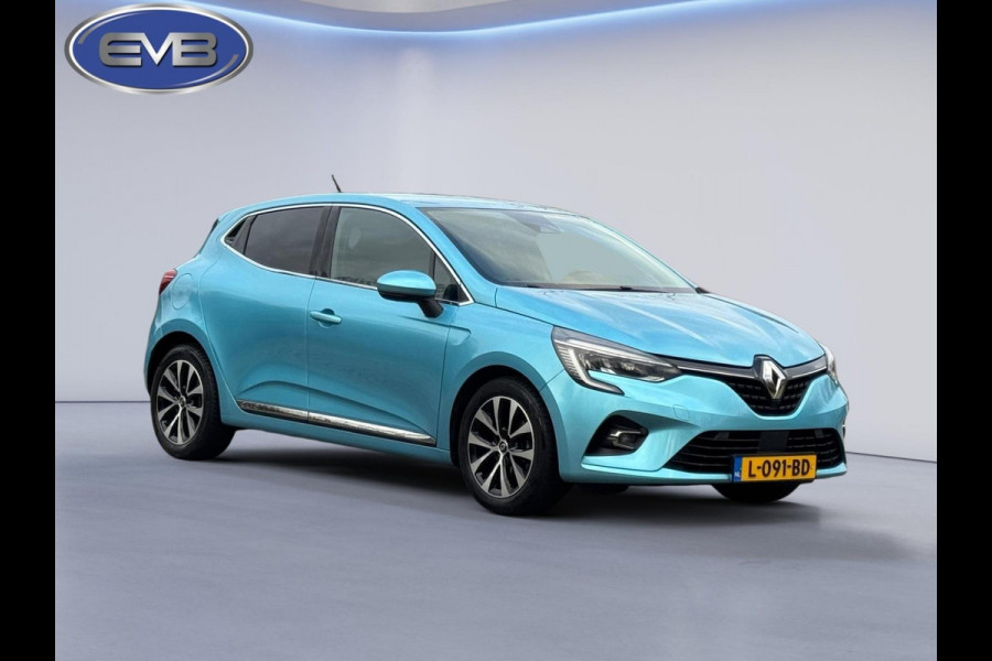 Renault Clio 1.0 TCe Intens, NAVIGATIE, climaat controle, digitaal cockpit, sensoren, 1/2 lederen sportinterieur, luxe uitvoering