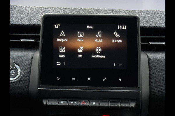 Renault Clio 1.0 TCe Intens, NAVIGATIE, climaat controle, digitaal cockpit, sensoren, 1/2 lederen sportinterieur, luxe uitvoering