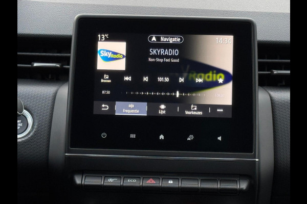 Renault Clio 1.0 TCe Intens, NAVIGATIE, climaat controle, digitaal cockpit, sensoren, 1/2 lederen sportinterieur, luxe uitvoering