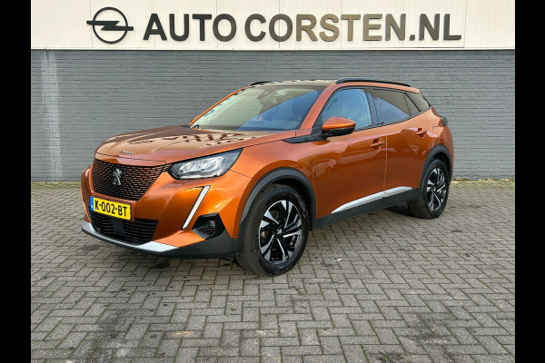 Peugeot e-2008 **Gereserveerd** EV Allure 50kWh SOH 93% Adap.Cruise Panoramadak 360°Camera Apple Carplay Android Auto Navi Ecc Pdc Keyless Stoelverwarming Lmv 17" Led Lane Assist DAB Bluetooth Privacy Glas 1e Eigenaar Origineel Nederlandse Auto