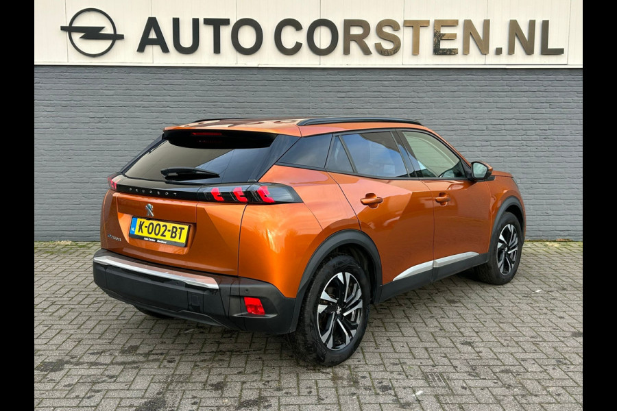 Peugeot e-2008 **Gereserveerd** EV Allure 50kWh SOH 93% Adap.Cruise Panoramadak 360°Camera Apple Carplay Android Auto Navi Ecc Pdc Keyless Stoelverwarming Lmv 17" Led Lane Assist DAB Bluetooth Privacy Glas 1e Eigenaar Origineel Nederlandse Auto