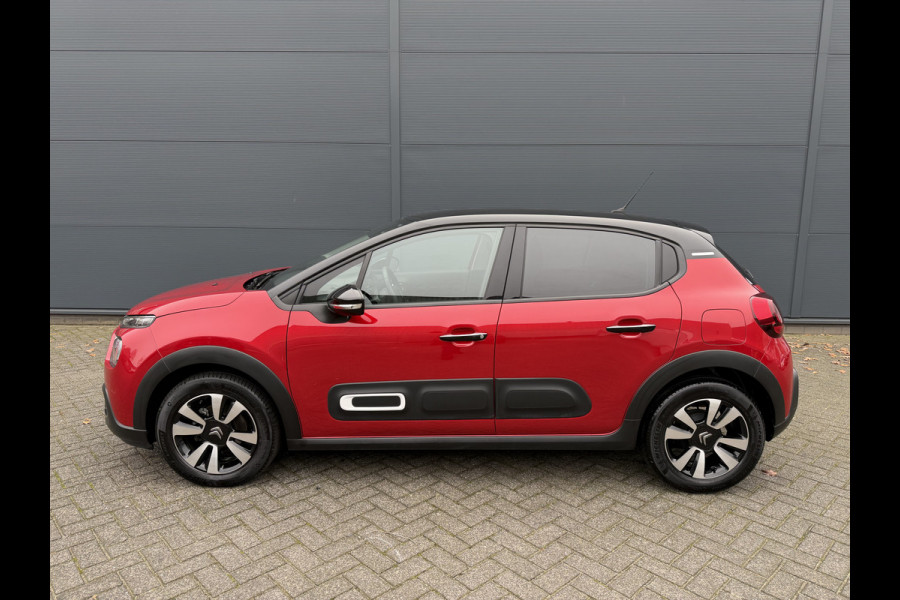 Citroën C3 82pk Max (Camera - Keyless Entry - LED - Automatische Airco - Navigatie - Apple Carplay - Parkeersensoren)