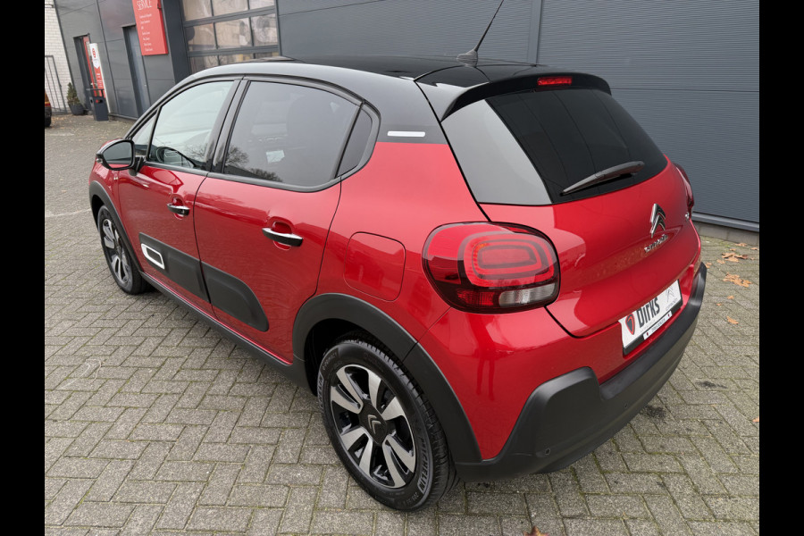 Citroën C3 82pk Max (Camera - Keyless Entry - LED - Automatische Airco - Navigatie - Apple Carplay - Parkeersensoren)