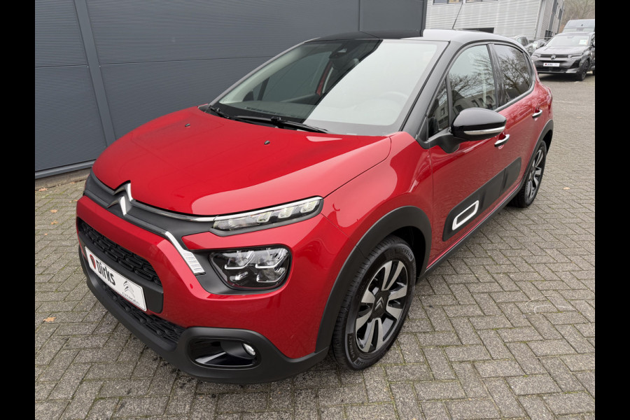 Citroën C3 82pk Max (Camera - Keyless Entry - LED - Automatische Airco - Navigatie - Apple Carplay - Parkeersensoren)