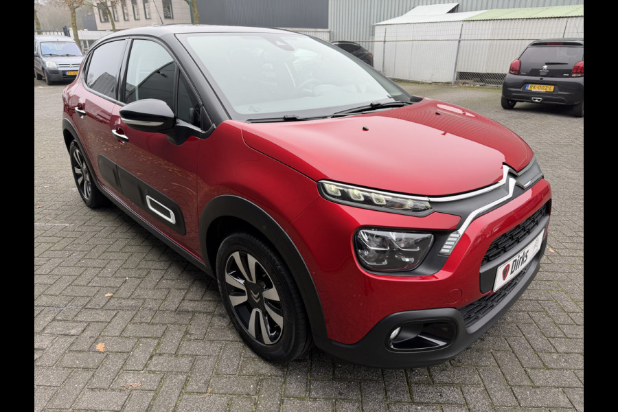 Citroën C3 82pk Max (Camera - Keyless Entry - LED - Automatische Airco - Navigatie - Apple Carplay - Parkeersensoren)