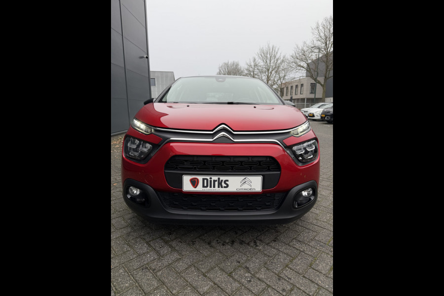 Citroën C3 82pk Max (Camera - Keyless Entry - LED - Automatische Airco - Navigatie - Apple Carplay - Parkeersensoren)