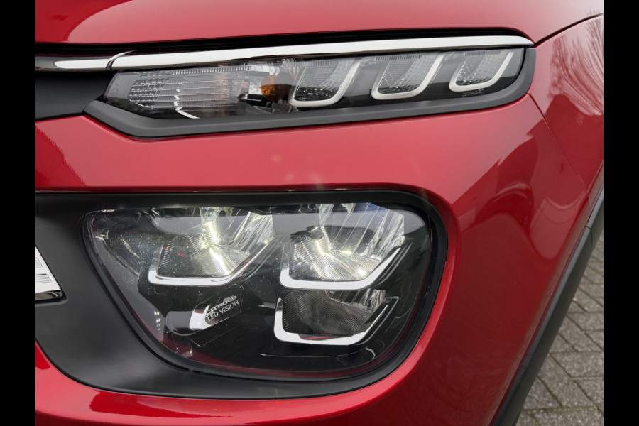 Citroën C3 82pk Max (Camera - Keyless Entry - LED - Automatische Airco - Navigatie - Apple Carplay - Parkeersensoren)