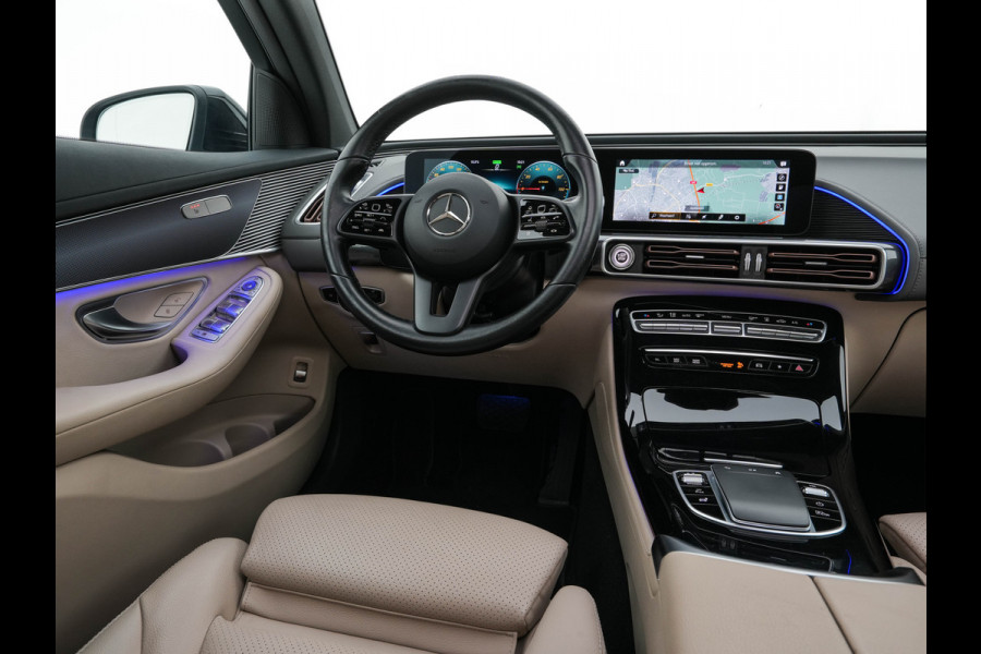 Mercedes-Benz EQC 400 4MATIC Business Solution 80 kWh (3-Fase) {SOH-93%} (INCL-BTW) *AUT | SUNROOF | WIDE-SCREEN-DIGI-COCKPIT | MEMORY-PACK | SURROUND-VIEW | KEYLESS | ARTICO-FULL-LEATHER | SPORT-SEATS | DAB+ | 19 ''*