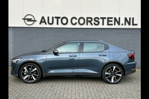 Polestar 2 Long Range 78kWh SOH 92% Leder Panoramadak Adap.Cruise Trekhaak Harman/Kardon®-Audio Memory Apple Carplay Android Auto Navi Ecc Stoel+Stuur+Achterbankverwarming Pdc Elek.Achterklep Lane Assist BLIS Road Sign Info 1e Eigenaar Origineel Nederlandse Auto