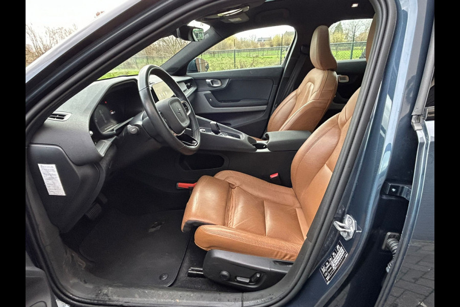 Polestar 2 Long Range 78kWh SOH 92% Leder Panoramadak Adap.Cruise Trekhaak Harman/Kardon®-Audio Memory Apple Carplay Android Auto Navi Ecc Stoel+Stuur+Achterbankverwarming Pdc Elek.Achterklep Lane Assist BLIS Road Sign Info 1e Eigenaar Origineel Nederlandse Auto