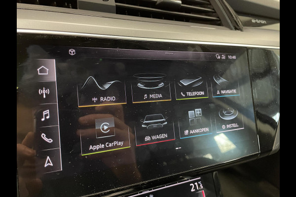 Audi e-tron 50 quattro Business edition Plus 71 kWh Panoramadak Navigatie Parkeersensoren Adaptive Cruise Control Memory stoelen Stoelverwarming Full Led Climate Control Virtual Cockpit Lichtmetalen velgen