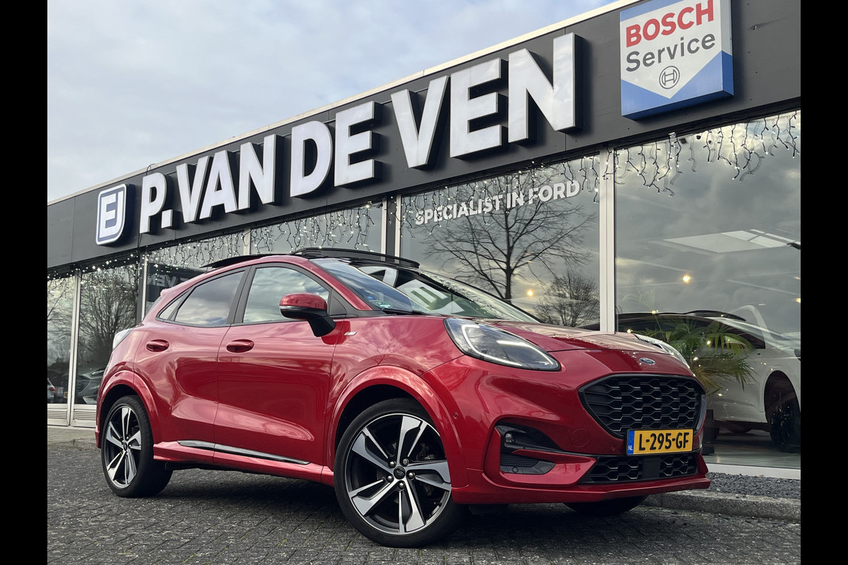 Ford Puma 1.0 EcoBoost Hybrid ST-Line X 125pk/92kW Automaat | Full Options | Panodak | Driver Assistance Pack | 19 inch | Elek. achterklep | Keyless | etc. etc.