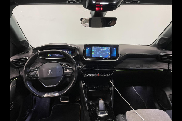 Peugeot e-208 EV GT 350 50 kWh Automaat Navigatie Apple Carplay/Android Auto Camera Parkeersensoren Cruise Control Stoelverwarming Half leder Climate Control Lichtmetalen velgen