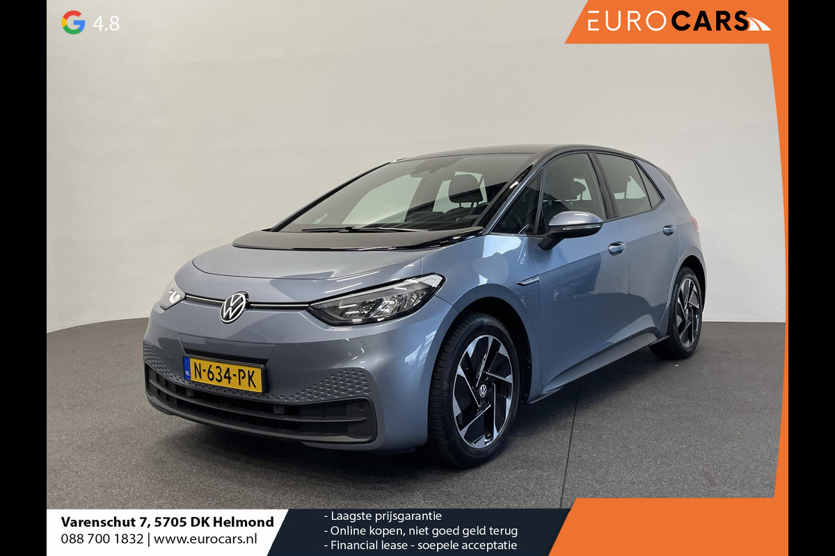 Volkswagen ID.3 Pro 58 kWh Airco ECC Navi Carplay PDC VA+ Camera Full LED Adaptive Cruise Control 18" LM Velgen Stoel/Stuurwielverwarming