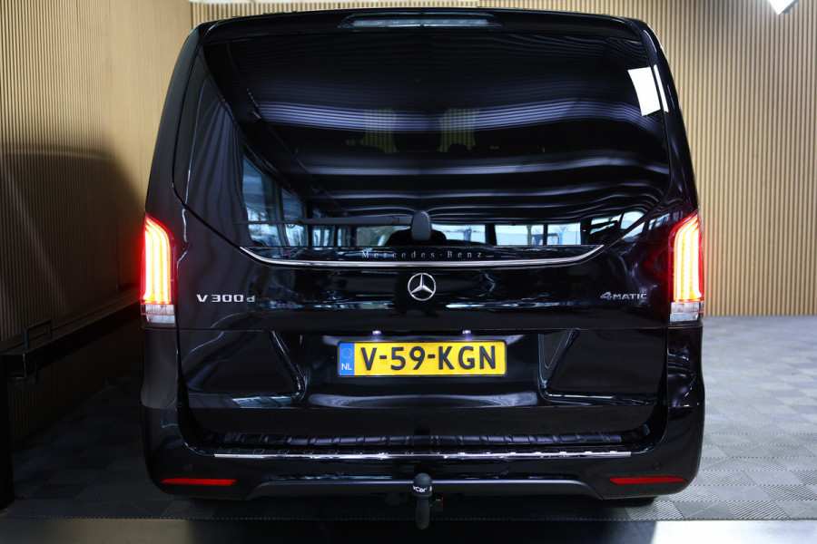 Mercedes-Benz V-Klasse V300d 4Matic XXL LUCHTVERING LEDER CARPLAY STOELVENT. '24 Er wordt ook de bank op de 3e rij bijgeleverd+ tussenschot