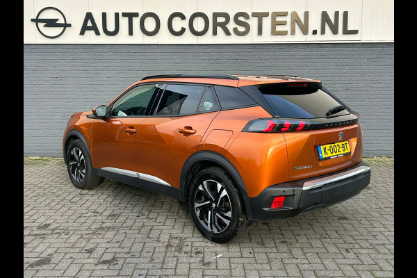 Peugeot e-2008 **Gereserveerd** EV Allure 50kWh SOH 93% Adap.Cruise Panoramadak 360°Camera Apple Carplay Android Auto Navi Ecc Pdc Keyless Stoelverwarming Lmv 17" Led Lane Assist DAB Bluetooth Privacy Glas 1e Eigenaar Origineel Nederlandse Auto