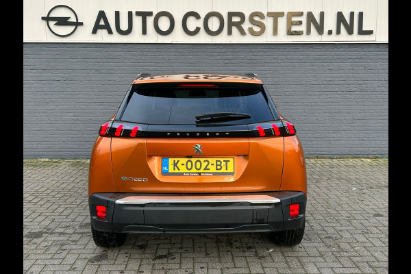 Peugeot e-2008 **Gereserveerd** EV Allure 50kWh SOH 93% Adap.Cruise Panoramadak 360°Camera Apple Carplay Android Auto Navi Ecc Pdc Keyless Stoelverwarming Lmv 17" Led Lane Assist DAB Bluetooth Privacy Glas 1e Eigenaar Origineel Nederlandse Auto