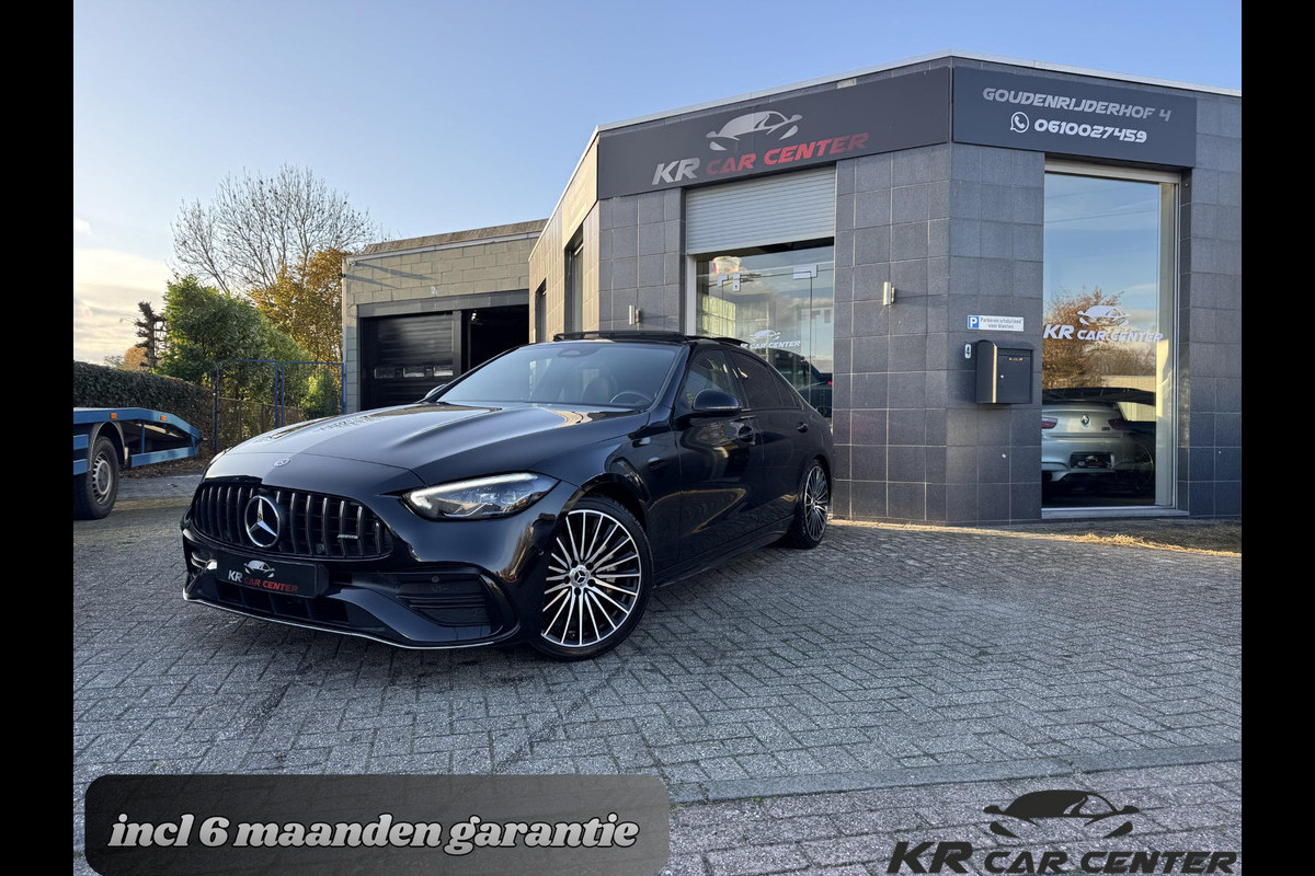 Mercedes-Benz C-Klasse 200 AMG PANO-CARBON-TREKHAAK