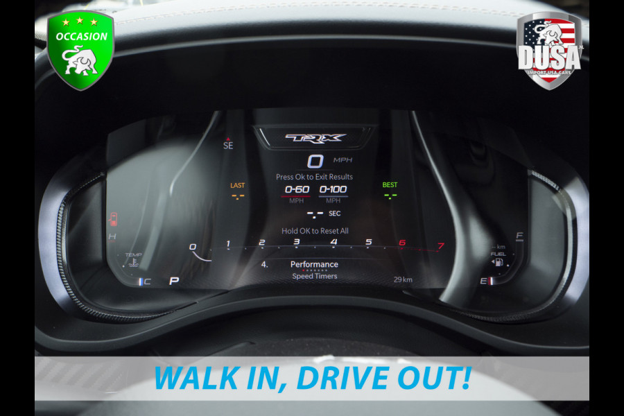 Dodge Ram 1500 TRX | 6.2 Supercharged V8 | 4x4 | Crew Cab 712PK | Supercharged V8 | Last Call Nieuw binnen!